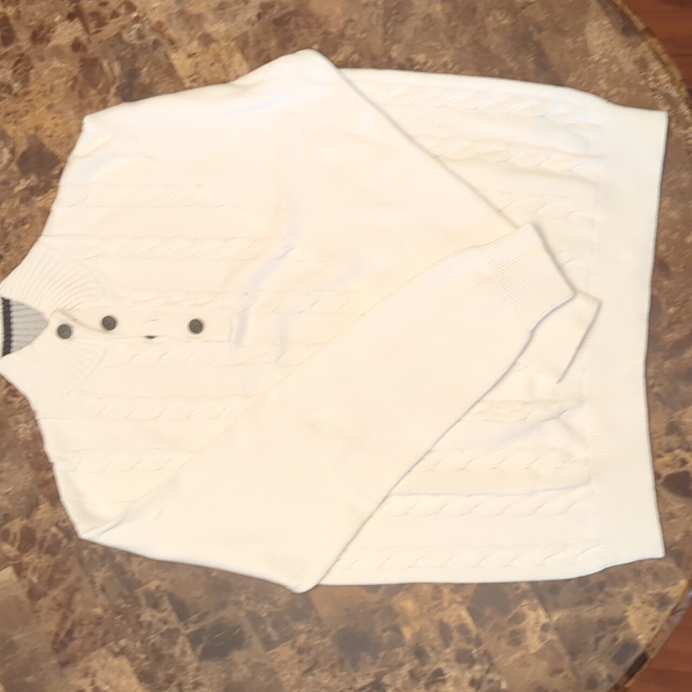 Nautica off white men sweater XL